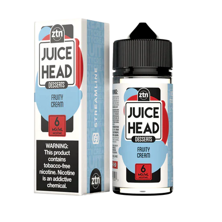 Juice Head Desert ZTN 100ml - FRUITY CREAM 3MG E-JUICE 100ML