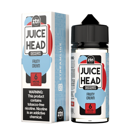 Juice Head Desert ZTN 100ml - FRUITY CREAM 6MG E-JUICE 100ML