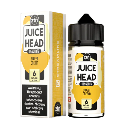Juice Head Desert ZTN 100ml - SWEET CREAM 3MG E-JUICE 100ML