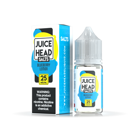 Juice Head Salt 30ml - BLUEBERRY LEMON 25MG E-JUICE 30ML -