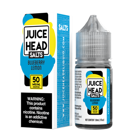 Juice Head Salt 30ml - BLUEBERRY LEMON 50MG E-JUICE 30ML -