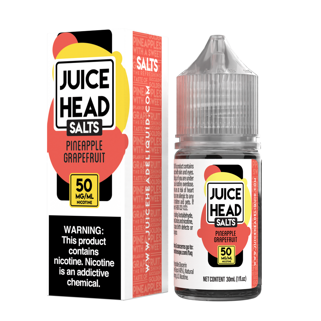 Juice Head Salt 30ml - PINEAPPLE GRAPEFRUIT 50MG E-JUICE