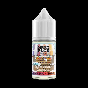MRKT PLCE 30ML SALT NIC BLOOD ORANGE TANGOBERRY ICED 24MG 760412602024