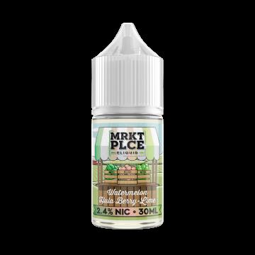 MRKT PLCE 30ML SALT NIC WATERMELON HULABERRY LIME 24MG 656879079854