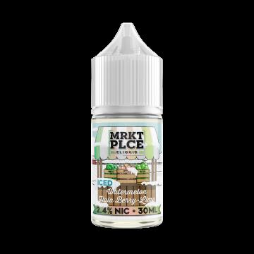 MRKT PLCE 30ML SALT NIC WATERMELON HULABERRY LIME ICED 24MG 656879087279