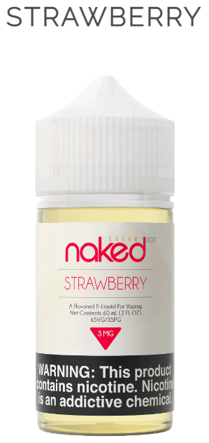 Naked 100 60ML E-Liquid - CREAM EDITION - PINEAPPLE BERRY