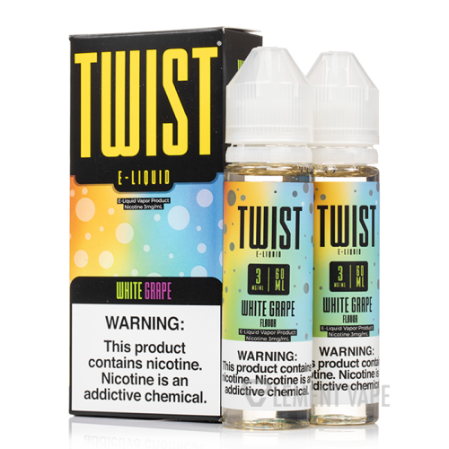 Twist Freebase - WHITE GRAPE 3MG E-JUICE 60ML - E-Juice