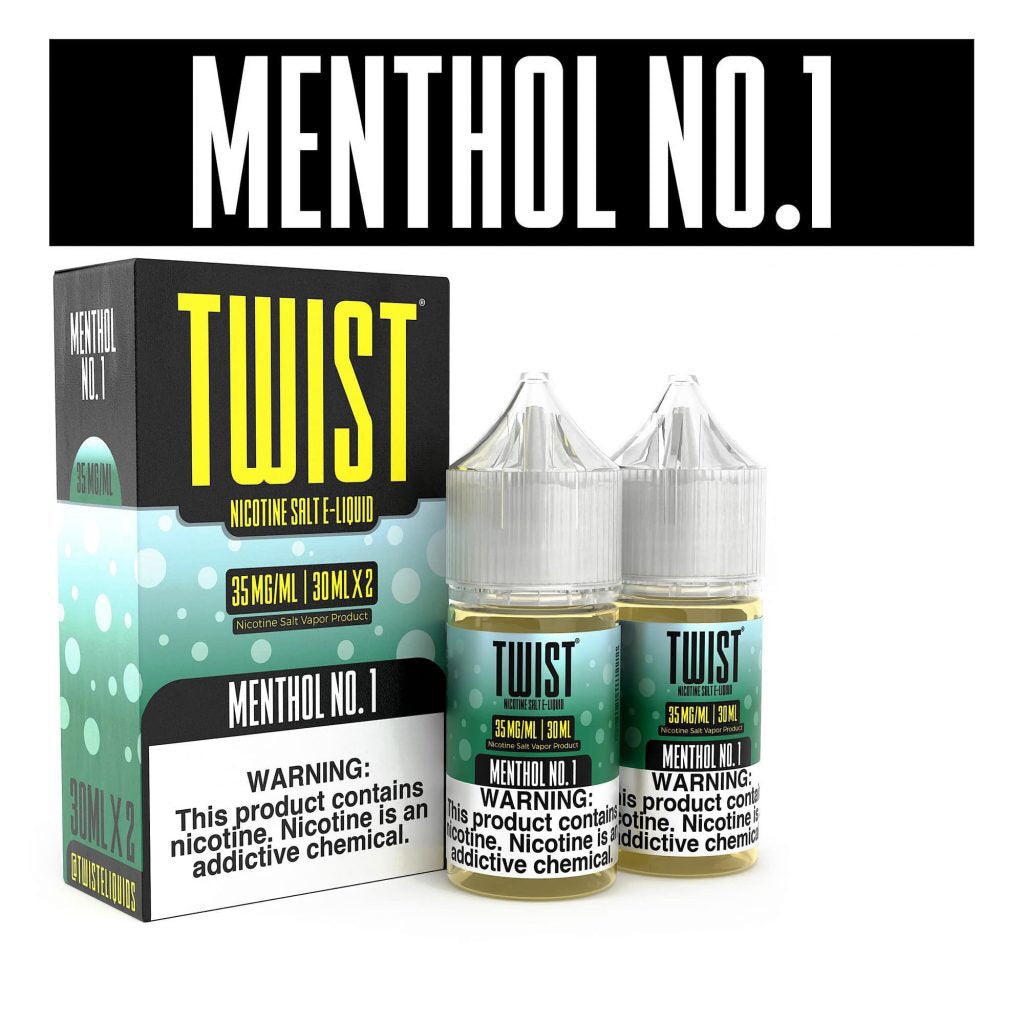 Twist Salts - MENTHOL NO 1 35MG E-JUICE 30ML - E-Juice