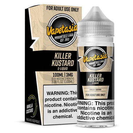 Vapetasia Freebase - KILLER KUSTARD 3MG - E-Juice